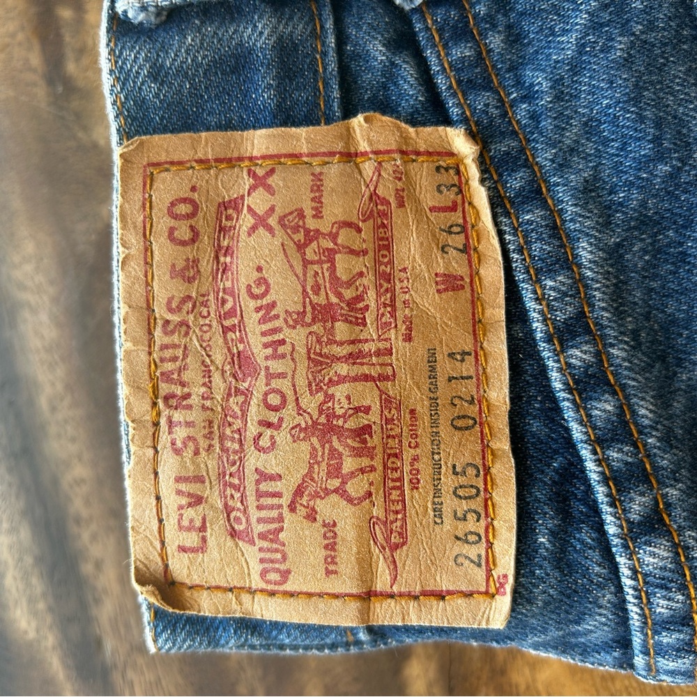 Levi's Straight women’s Jeans in Classic Blue Denim
